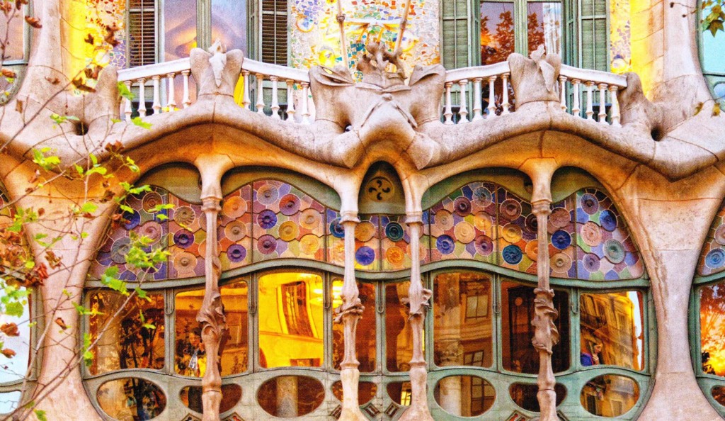 Casa Batlló, Antoni Gaudí, Barcelona, España