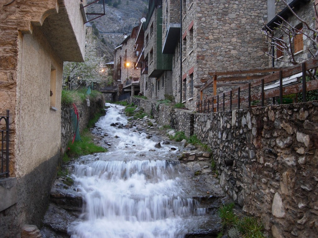Canillo, pueblo de montaña en Andorra